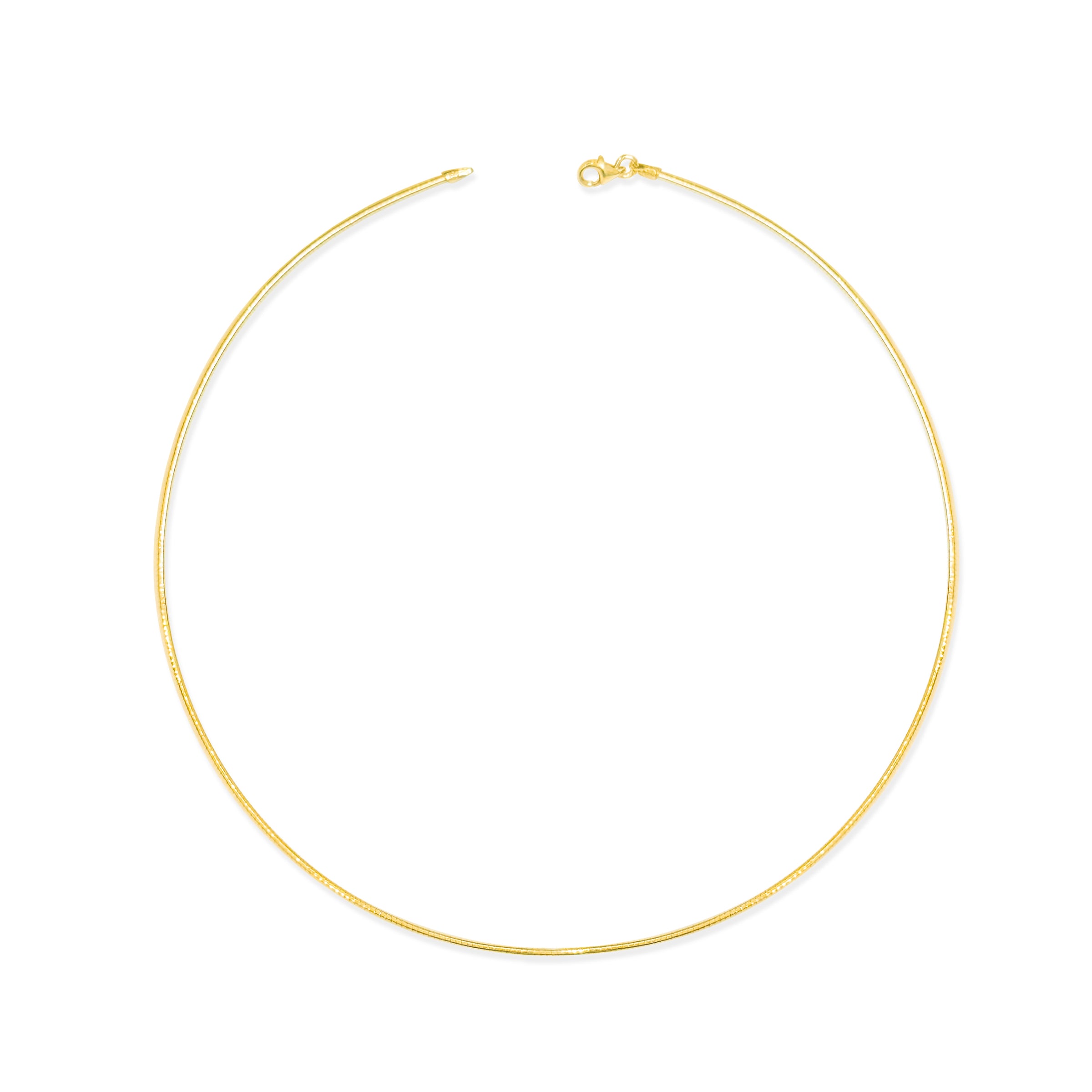 Gold Plated Omega Chain