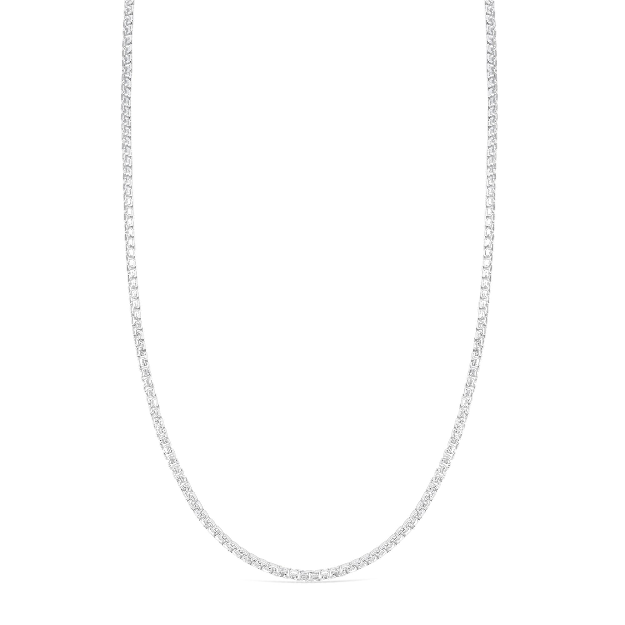 His Round Box Chain 18 inches