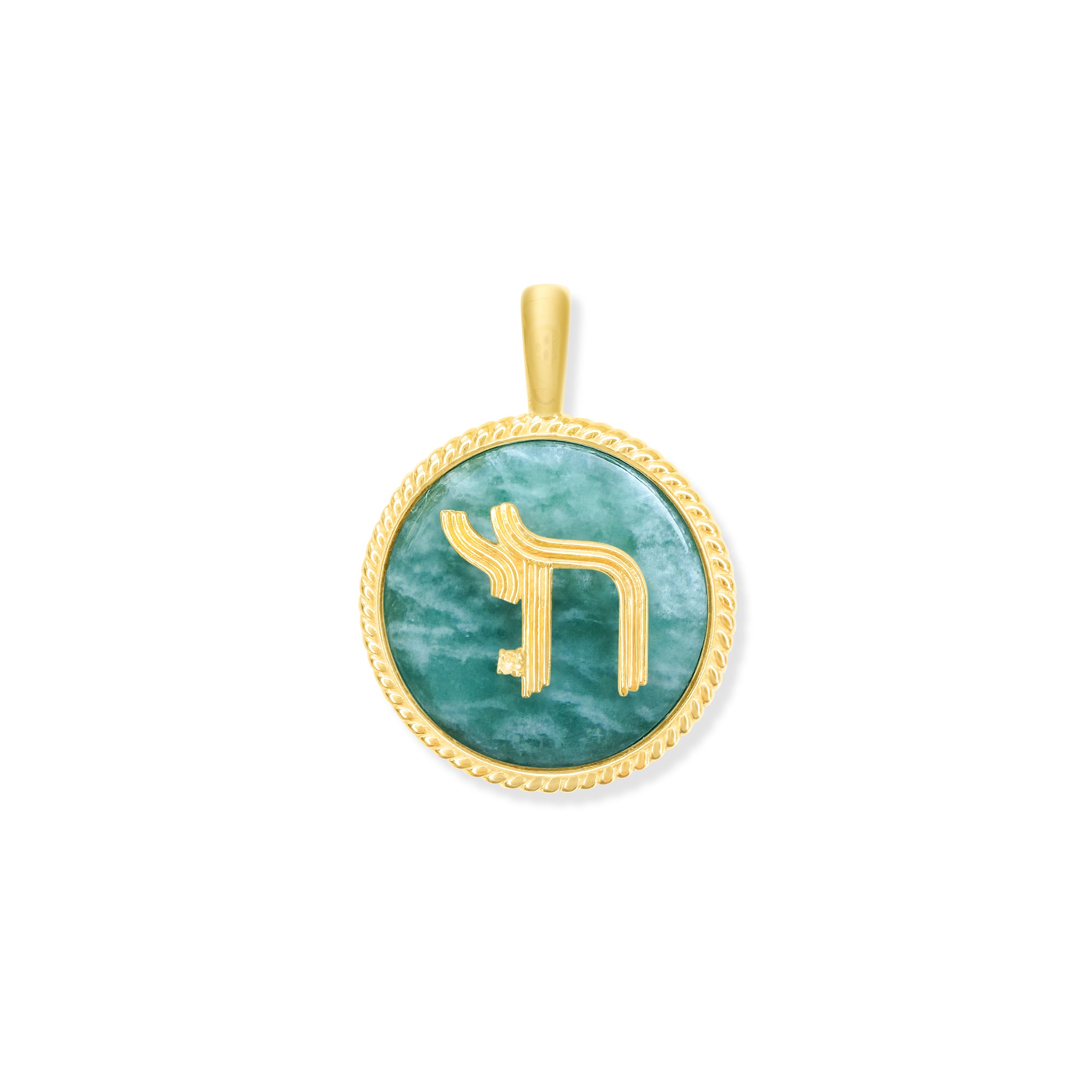 Deco Chai Charm in Amazonite