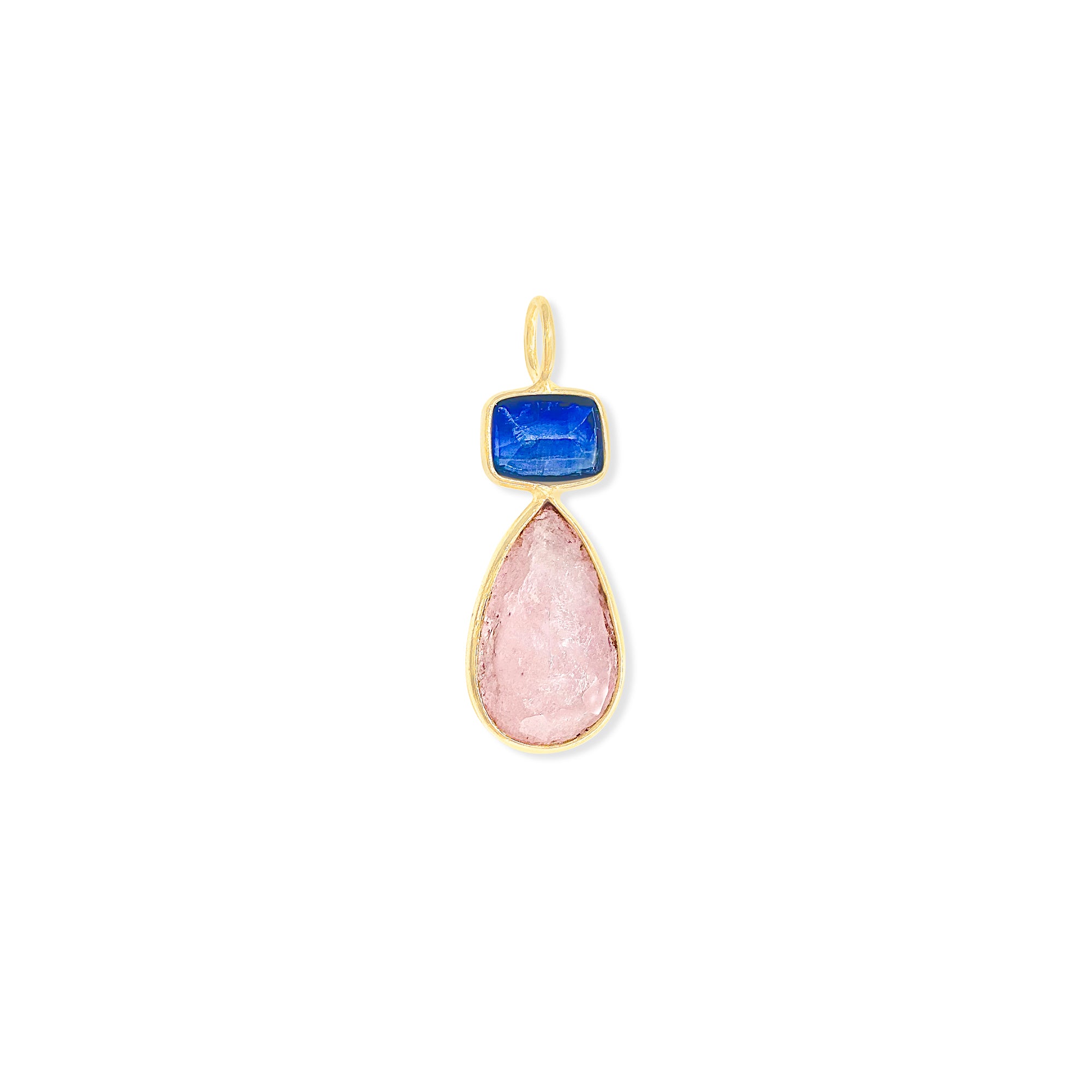 Morganite & Kyanite Harmony Charm