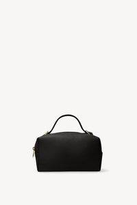 Carrie Mini Leather Top-Handle in Black