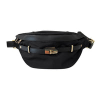 Luca Crossbody High Rise Bag in Black Re-Nylon