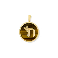 Deco Chai Charm in Tiger Eye