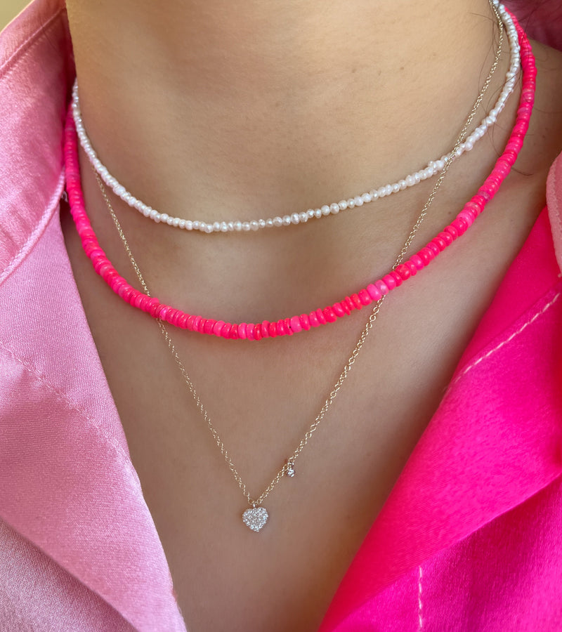 Micro Pearl Bead Choker