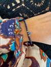 Sapphire Birthstone Evil Eye Bracelet