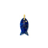 Lapis Fish Charm