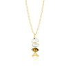 Prosperity Fish Paperclip Necklace