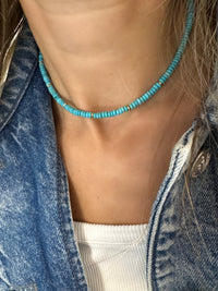Easy Turquoise Segment Necklace