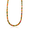 Candy Colored Multicolor Dyed Opal Bead Necklace