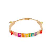 Rainbow BESTIES Bead Bracelet