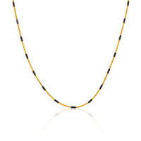 Gunmetal and Gold Box Layering Chain