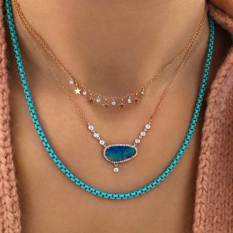 Turquoise Layering Chain