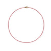 Light Pink Thin Box Chain Chain Necklace