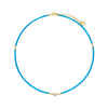 Turquoise and Pearl Bead Choker