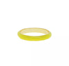 yellow enamel ring