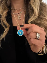 Deco Chai Charm in Turquoise