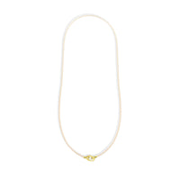 Heirloom Oval Clasp Pearl Charm Enhancer Necklace