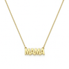 Gold Plated Mama Dainty Necklace