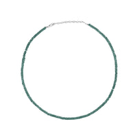 Emerald Bead Layering Necklace