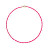 Pink Paperclip Chain Necklace