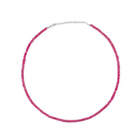 Ruby Bead Layering Necklace